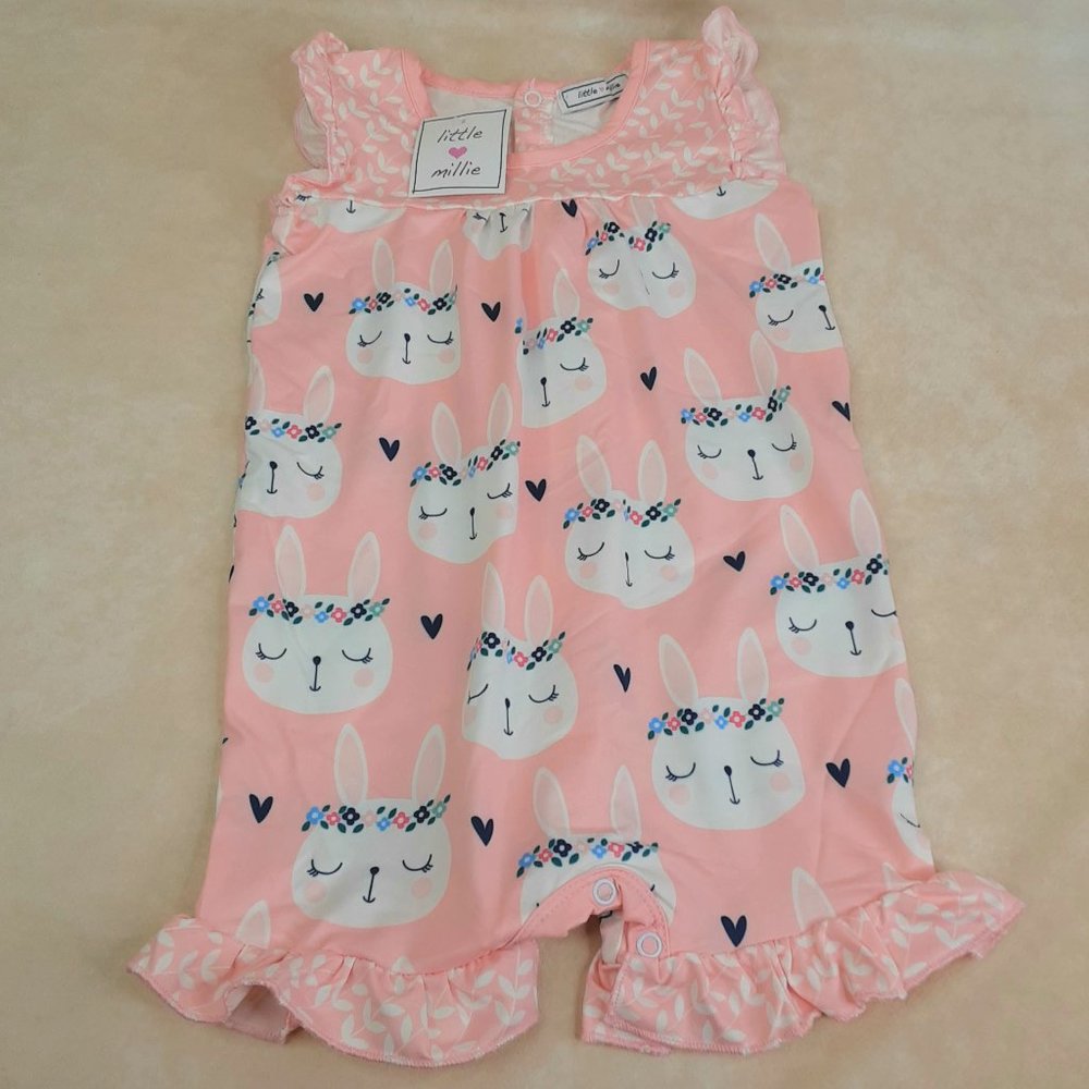 'LITTLE MILLIE' RUFFLE ROMPER - Picture 14 of 14
